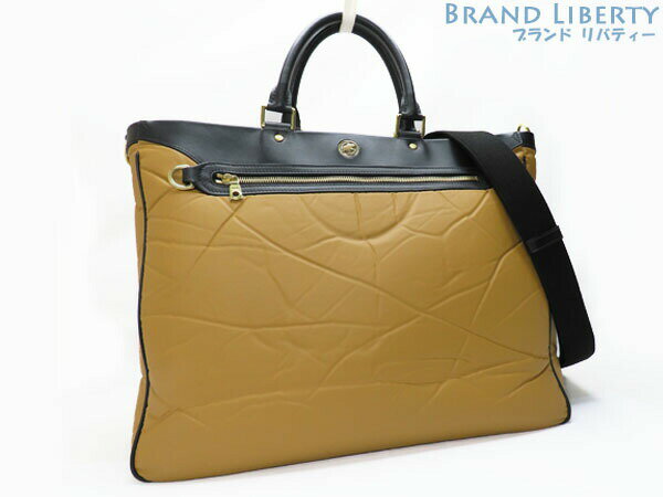 注目ブランド 美品 ハンティングワールド Hunting World バチュービヨンド 2way トートバッグ ビジネスバッグ ブリーフケース 書類 カバン ベージュ ブラック レザー 超美品 Www Amir Org Rw