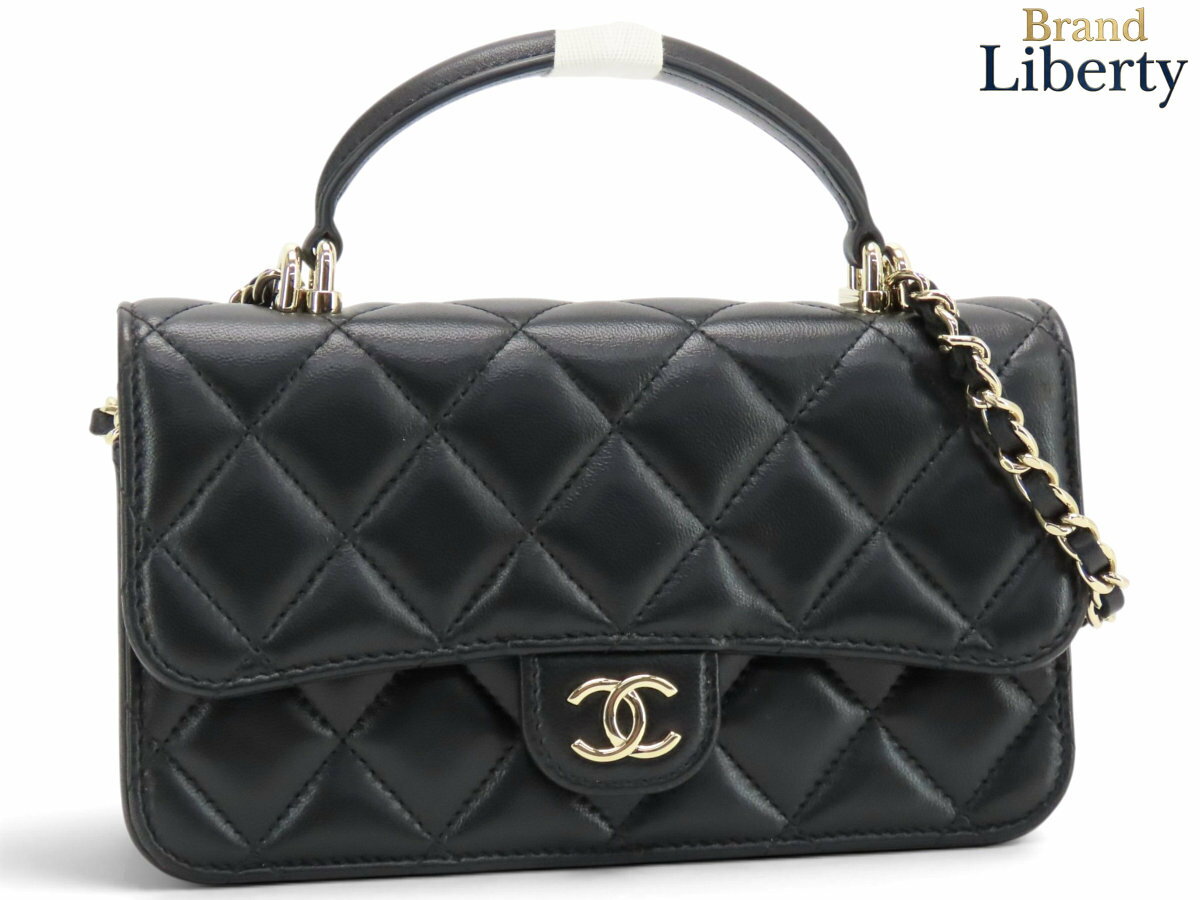 楽天市場】CHANEL ポーチ（カラーブラック）（ショルダーバッグ