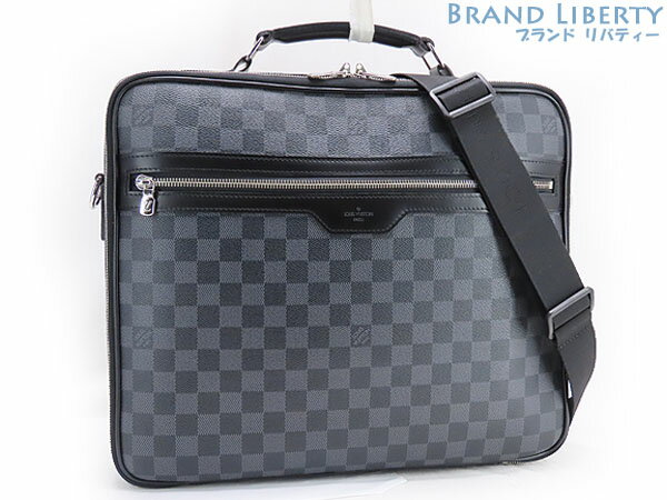 【新品同様】ルイヴィトン　LOUIS VUITTON　ダミエグラフィット　スティーブ　2WAY ビジネスバッグ　ブリーフケース　書類かばん　PCケース　コンピューターケース　N58030　【中古】