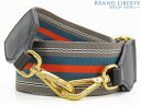 【新品同様】プラダ PRADA ストライプ ショルダーストラップ ナイロンキャンバス 調節可 4.5CM グレー ブルー オレンジ ホワイト ブラック ゴールド...