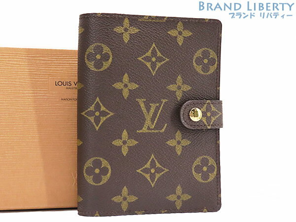 【未使用】ルイヴィトン　LOUIS VUITTON　モノグラム　アジェンダPM　手帳カバー　システム手帳　R20005　【中古】