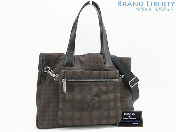 【レア美品】シャネル　CHANEL　ニュートラベルライン　2WAY トートバッグ　ハンドバッグ　ショ ...