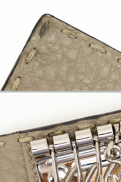 最大87％オフ！ fendi キーケース グレー セレリア ６連 フェンディ