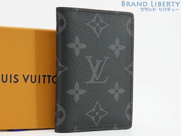 【新古品】ルイヴィトン　LOUIS VUITTON　モノグラムエクリプス　オーガナイザー ドゥ ポッシュ　カードケース　パスケース　名刺入れ　M61696　【中古】