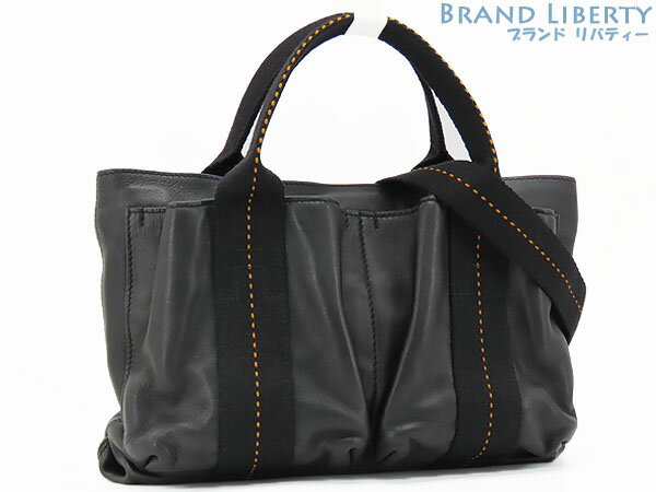 【美品】エルメス　HERMES　キャラバンホリゾンタルPM　2WAY ハンドバッグ　トートバッグ　ショルダー..