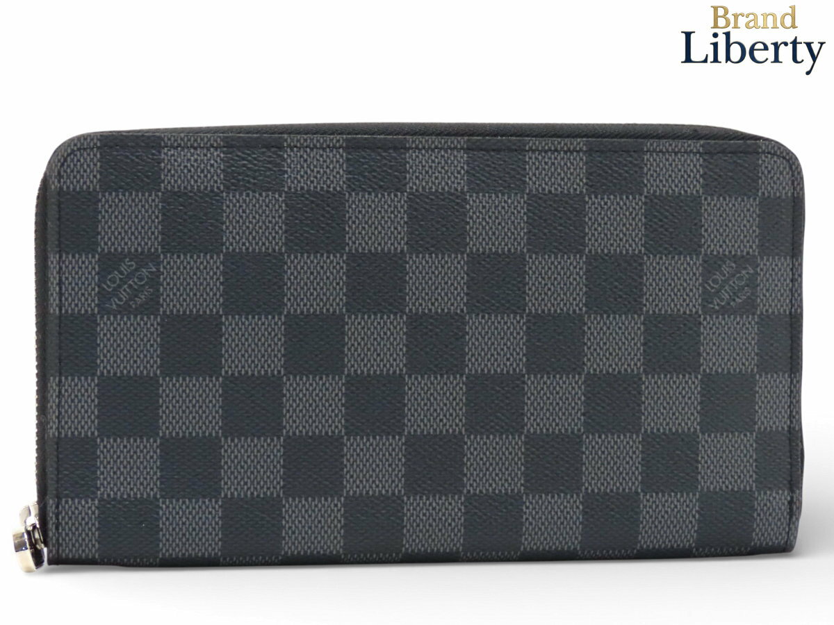 楽天市場】ルイヴィトン ダミエグラフィット ジッピー n63077の通販