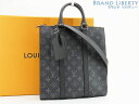 【新古品】ルイヴィトン LOUIS VUITTON モノグラム エクリプス サックプラ クロス 2WAY ハンドバッグ トートバッグ 斜め掛けショルダーバッグ ...