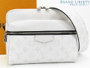 【新品同様】ルイヴィトン LOUIS VUITTON タイガラマ モノグラム アウトドア メッセンジャー PM 斜め掛け ショルダーバッグ メッセンジャーバッグ オプティックホワイト M30873 【中古】(4)