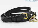 【美品】ルイヴィトン LOUIS VUITTON レザー ショルダーストラップ 調整可能 ブラック ゴールド金具 【中古】(4)