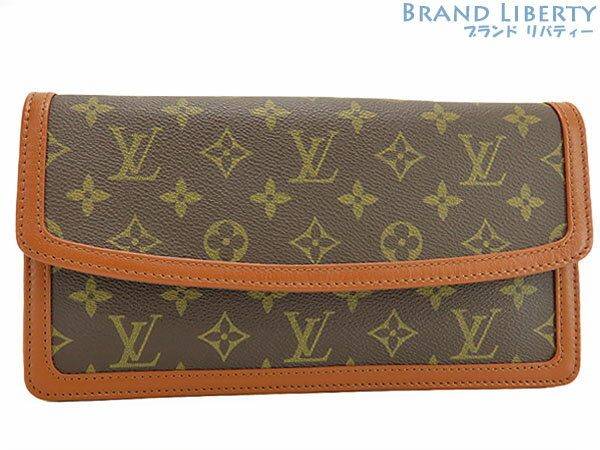 【新品同様】ルイヴィトン　LOUIS VUITTON　モノグラム　ポシェットダム PM　セカンドバッグ　クラッチバッグ　ポーチ　ダークブラウン　M51812　【中古】