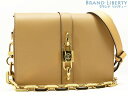 【ほぼ新品】ルイヴィトン LOUIS VUITTON ランデヴー 2WAY チェーン ハンドバッグ 斜め掛けショルダーバッグ ポシェット キャメル カーフレザー...