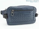 【美品】ボッテガ ヴェネタ BOTTEGA VENETA イントレチャート ベルトバッグ ボディバッグ スリングバッグ ウエストバッグ ヒップバッグ ウエストポ...