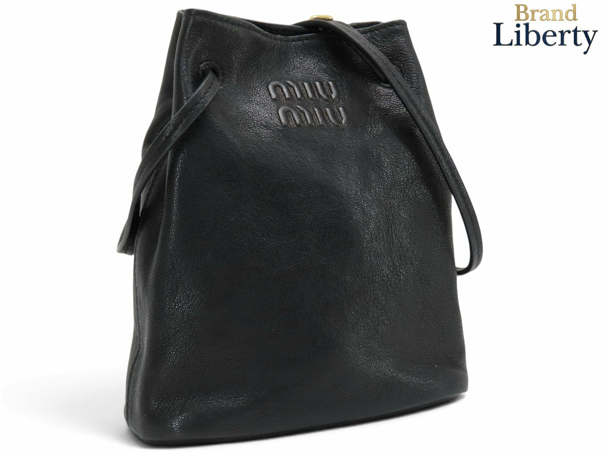 【美品】ミュウミュウ MIUMIU エンボ�