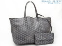 【美品】ゴヤール　GOYARD　サンルイPM　トートバッグ　ショルダーバッグ　GRIS グレー　AM ...