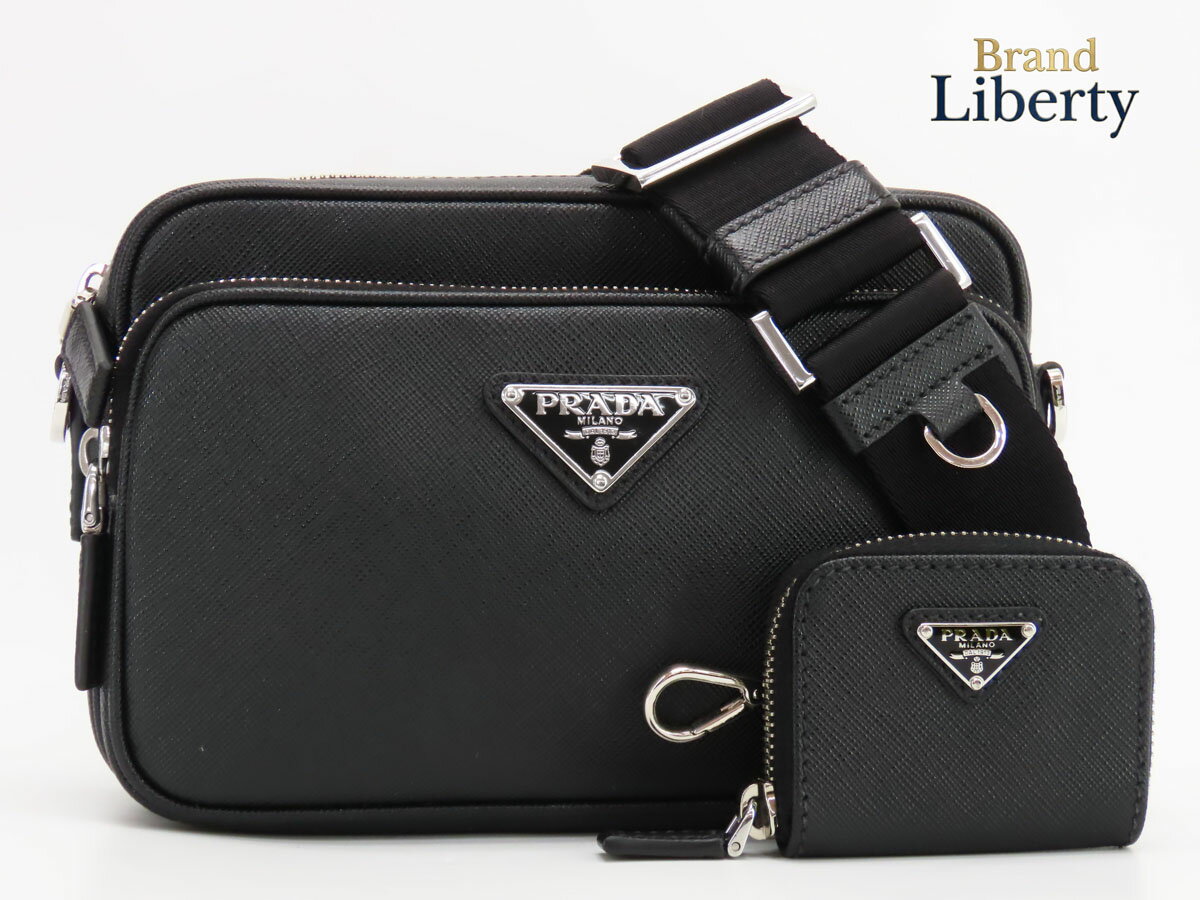 楽天市場】プラダ サフィアーノ ショルダー ポーチの通販