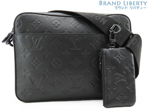 【新品同様】ルイヴィトン LOUIS VUITTON モノグラム シャドウ デュオ メッセンジャー 2WAY 斜め掛け ショルダーバッグ メッセンジャーバッグ ブラック M69827 【中古】 【新品同様】ルイヴィトン LOUIS VUITTON モノグラム シャドウ デュオ メッセンジャー 2WAY 斜め掛け ショルダーバッグ メッセンジャーバッグ ブラック M69827 【中古】