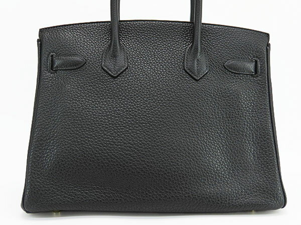 【未使用】エルメス　HERMES　バーキン 30　ハンドバッグ　トートバッグ　ブラック...