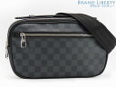 【ほぼ新品】ルイヴィトン LOUIS VUITTON ダミエグラフィット アンブレール ボディバッグ ウエストバッグ バムバッグ ベルトバッグ ブラック N41...