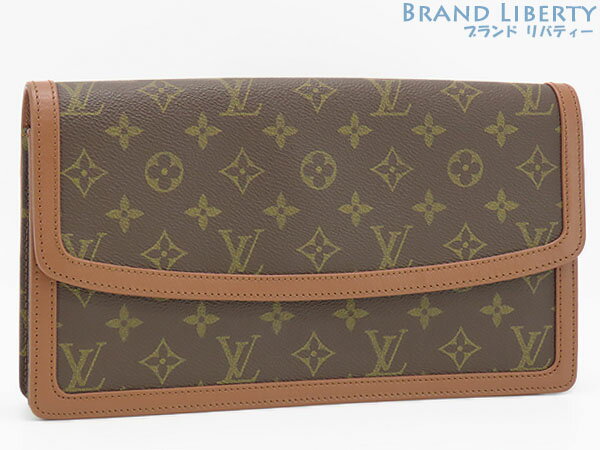 【未使用】ルイヴィトン　LOUIS VUITTON　モノグラム　ポシェットダムGM　セカンドバッグ　クラッチバッグ　ポーチ　ダークブラウン　M51810　【中古】