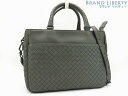 【新古品限定】ボッテガ ヴェネタ　BOTTEGA VENETA　イントレチャート　ナッパ　2WAY スモール トートバッグ　ハンドバッグ　ショルダーバッグ　日本限定　ニューライトグレー　ラムレザー　481796　【中古】