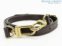 【超美品】ルイヴィトン LOUIS VUITTON ダミエ 調整可能 ショルダーストラップ ダークブラウン レザー J00276 【中古】