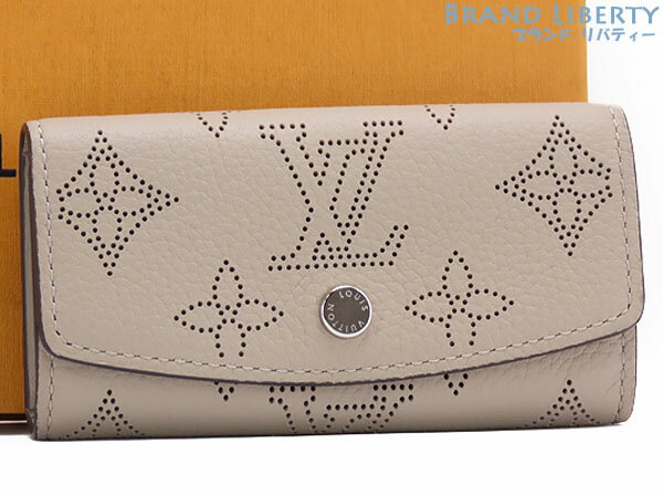 【ほぼ新品】ルイヴィトン　LOUIS VUITTON　マヒナ　ミュルティクレ4　4連キーケース　キーリング　キーホルダー　ガレ　M64055　【中古】のサムネイル