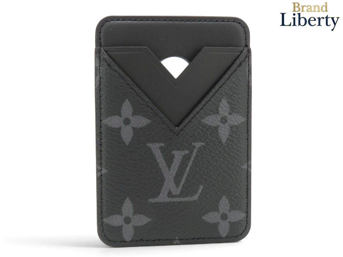 未使用 ルイヴィトン LOUIS VUITTON モノグラムエクリプス ポルト カルト マグネット カードケース パスケ…