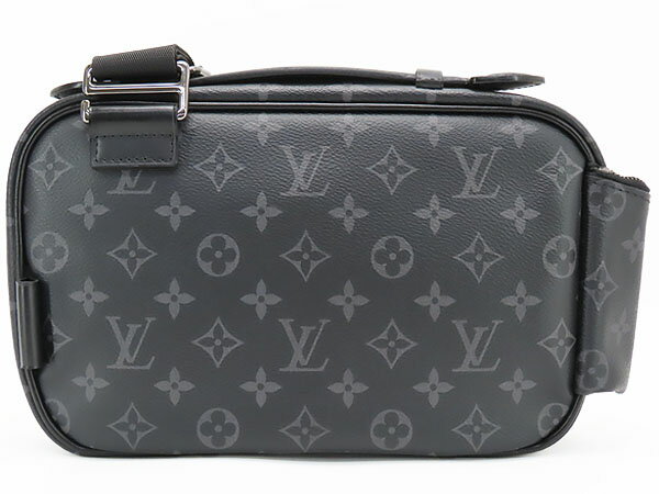 【超美品】ルイヴィトン　LOUIS VUITTON　モノグラム エクリプス　バムバッグ　ボ...