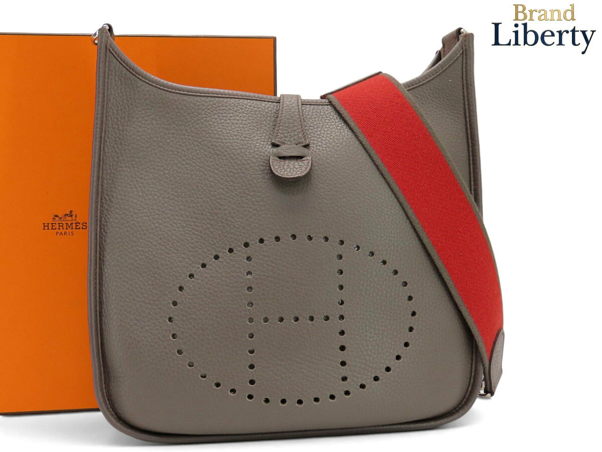 【国内正規品】HERMES エヴリン3PMトゥルティエールグレーT刻印【超美品】 楽天市場】エルメス エブリン3 PM（カラーグレー）の通販