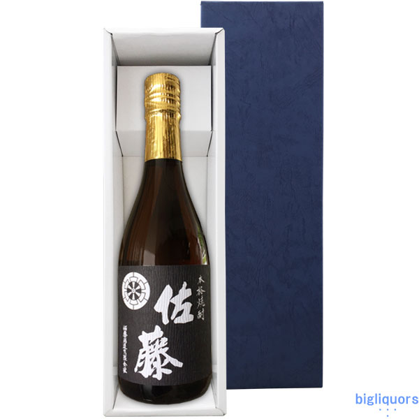 佐藤 芋焼酎 〔ギフト箱L付〕佐藤黒　720ml （かぶせ蓋タイプ）【□】