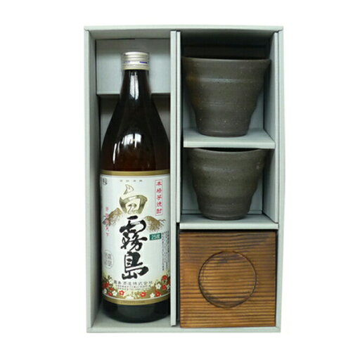 芋焼酎 白霧島 900ml カップ付焼酎セット 酔々工房【□】【常温便】 芋焼酎 白霧島 900ml カップ付焼酎セット 酔々工房【□】【常温便】