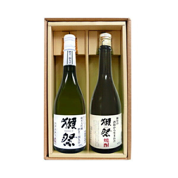 獺祭 39 三割九分と獺祭焼酎 39度のセット(720ml×2)〔ギフト箱K付〕(だっさい)【□】【冷1】