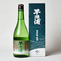 【製造2025年7月】早瀬浦 純米吟醸酒 ●山田錦● はやせうら 720ml〔化粧箱付〕【送料無料】 【□】クール代込【冷3】