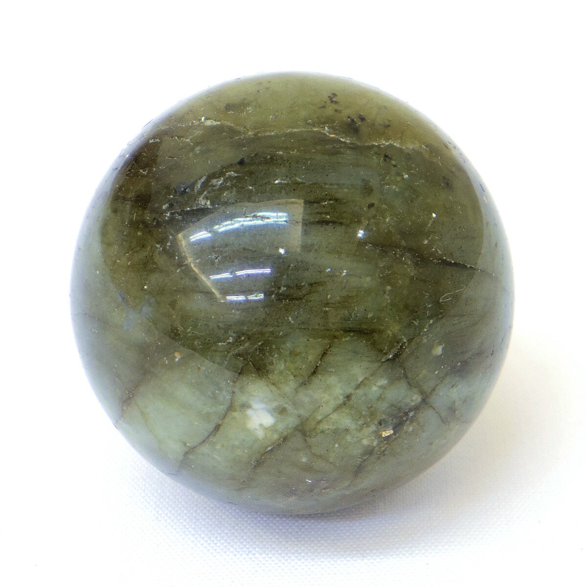 【パワーストーン】ラブラドライト(曹灰長石)　丸玉　30mm玉【スフィア】【天然石】