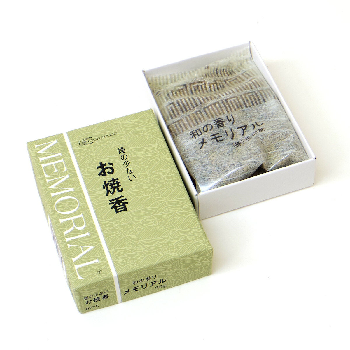 煙の少ないお焼香　メモリアル　和の香り　【抹香】