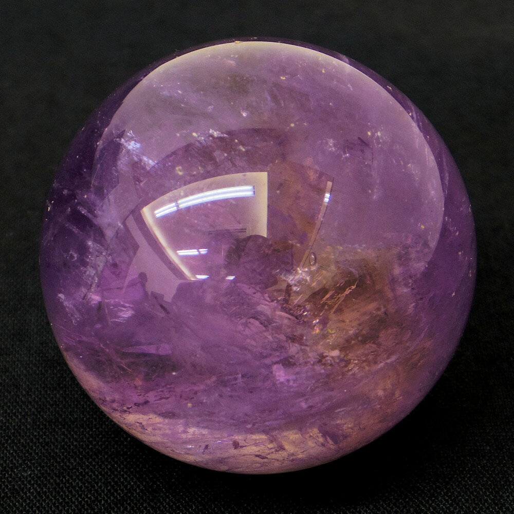 乐天商城 - 【パワーストーン】アメトリン（紫黄水晶）　丸玉　29mm玉　35g【天然石】【アメシスト】【シトリン】【紫水晶】【黄水晶】【スフィア】