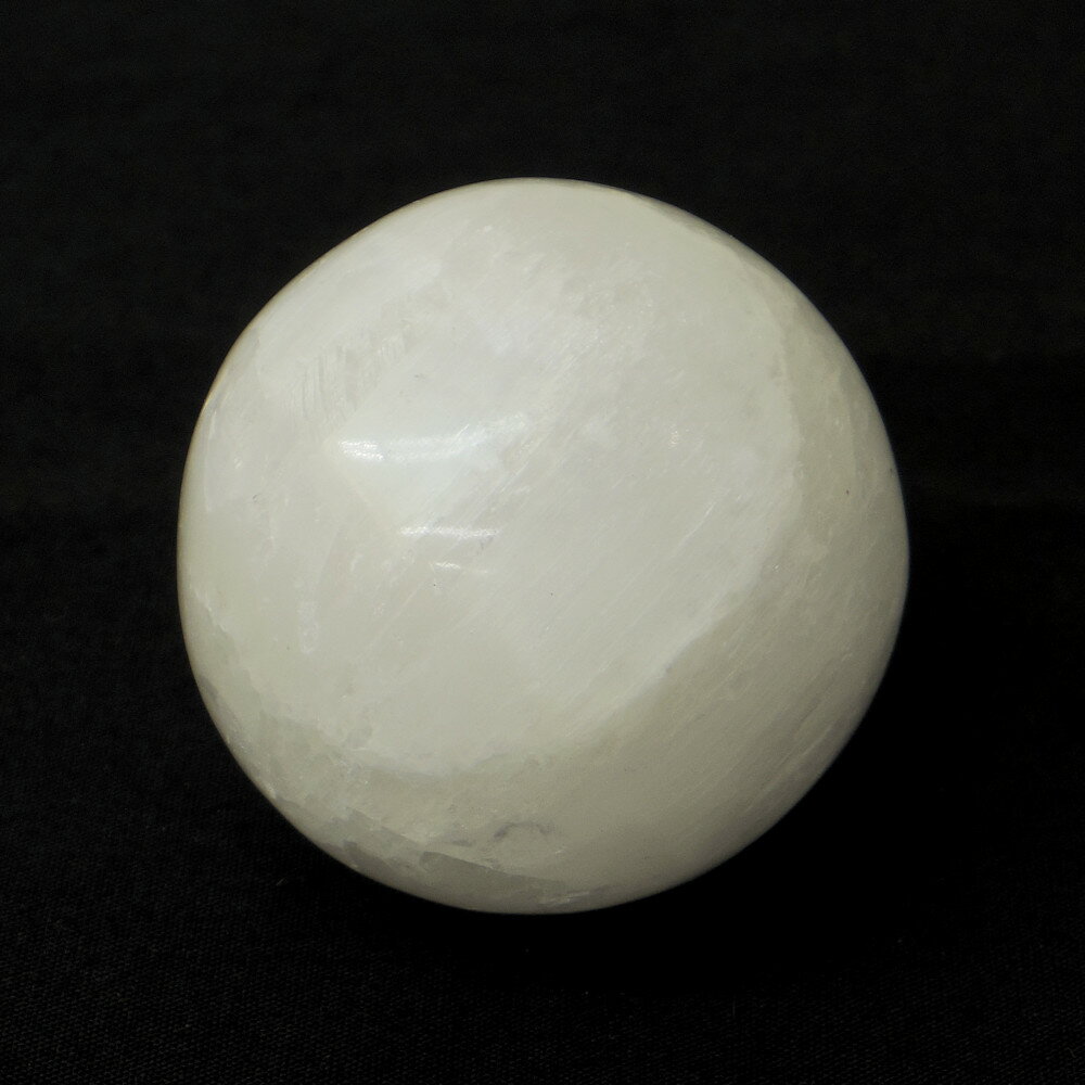乐天商城 - 【パワーストーン】セレナイト　40mm玉　76g【透石膏】【天然石】【スフィア】【丸玉】