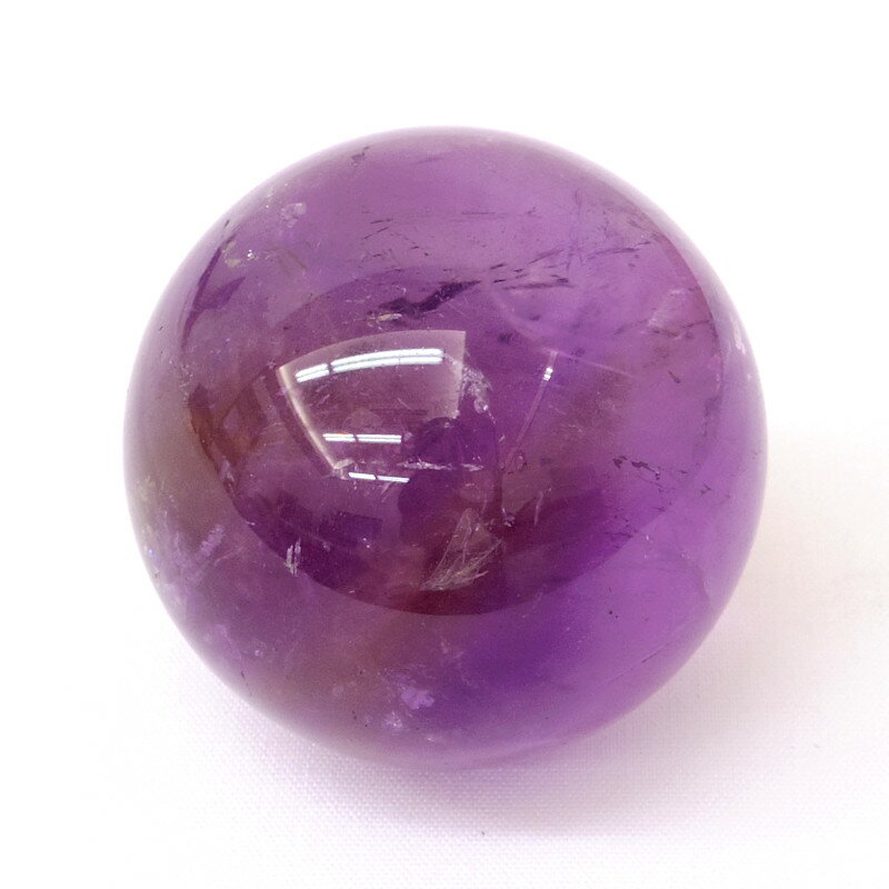 【パワーストーン】アメトリン（紫黄水晶）　丸玉　35mm玉　63g　ボリビア産　【天然石】【アメシスト】【シトリン】【紫水晶】【黄水晶】【スフィア】