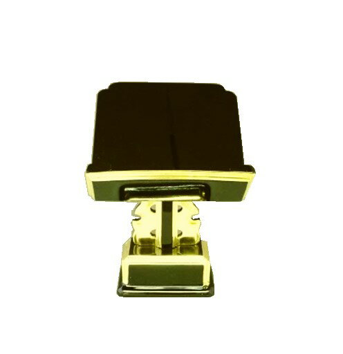 木製純黒面金1本足見台押さえ付き3寸