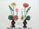 常花 華鋲用 彩色 3寸 5本立 (1対)華鋲(花瓶)なしです。