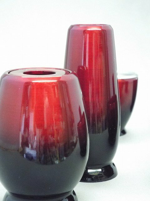 【お買い得品】モダン仏具6点セット　ミュウ　2.5寸タイプ