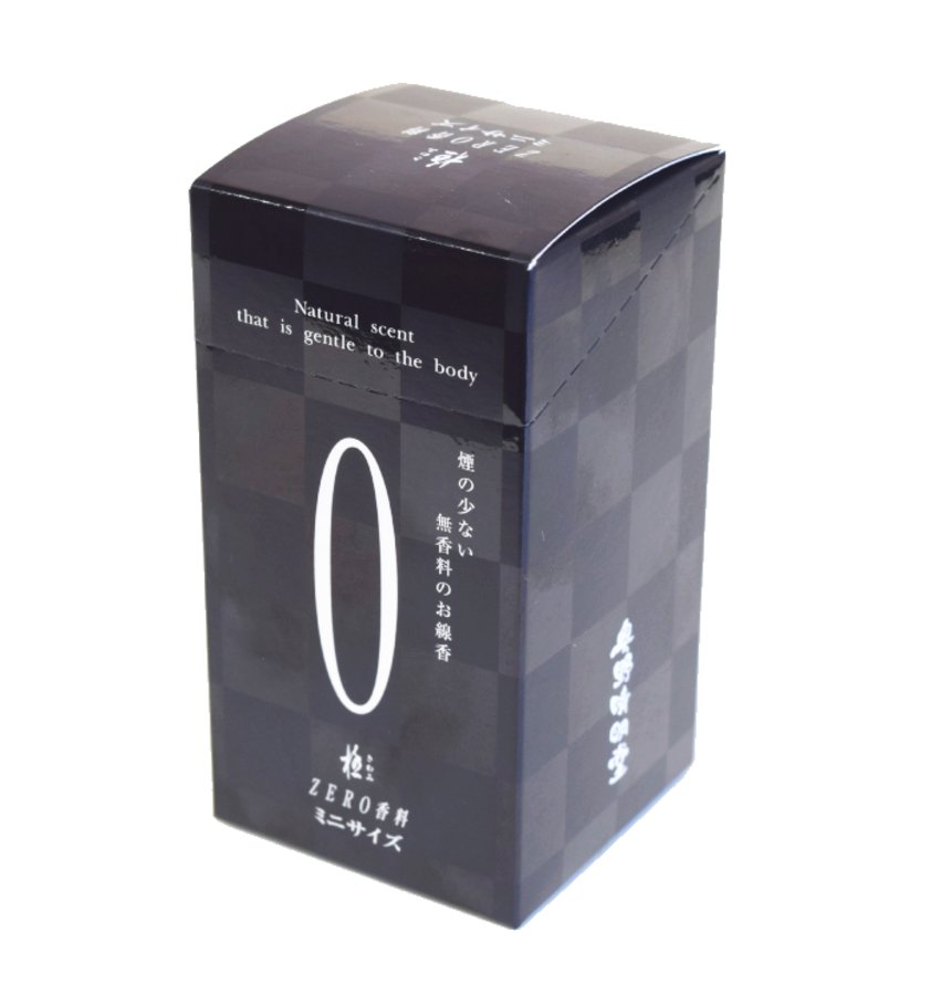 線香【奥野晴明堂】ZERO　キューブ型　ミニ寸　【家庭用線香】【お盆】【お彼岸】【お墓参り】【進物】