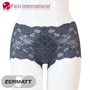 ZERMATT オールレースヒップハングショーツ 同カラー2枚組 ZE1064 ローライズ ツェルマット 着け心地 豊富なカラー 快適 美しい ランジェリー ストレッチレース ゴージャス 肌触り ヒップライン パリスインターナショナル(4)