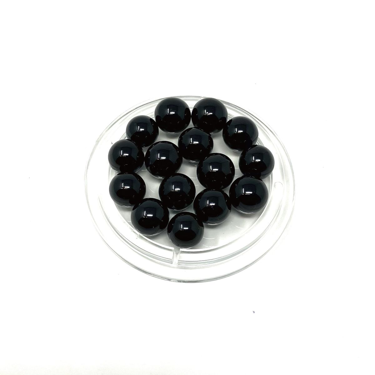 ビー玉 174 黒 14mm 1個