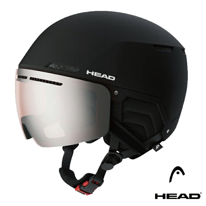 HEAD ヘルメット バイザー　スノーボード　スキー　XS/S 黒　キッズ 24cinema.jpg