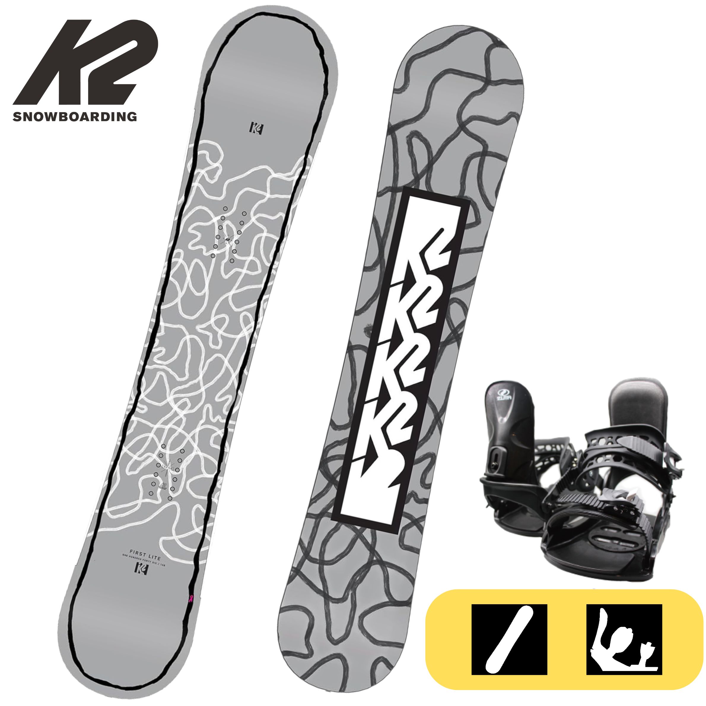 �ŏI���i 2324���f�� �yK2�zFIRST LITE FLAT�@�����Ҍ��� �P�[�c�[�@2�_�Z�b�g�@�@�t���b�g�@���b�J�[�@�c�C���`�b�v�@�\�t�g�t���b�N�X�@�I�[���}�E���e���@�y138cm...