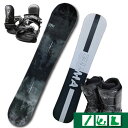 再入荷!【2025】 スノーボード 3点セット ZUMA -DEEPFRIED+ ビンディング + ダイヤル式ブーツ付【138cm・142cm・146cm・15...