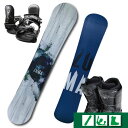 再入荷!【2025モデル】スノーボード 3点セット ZUMA -TOOLIST-WHITE+ ビンディング + ダイヤル式ブーツ付【147cm・152cm・15...