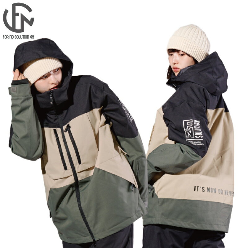 【40%OFF】【24-25】For No Solution 49 FN-2404 SWITCHING JACKET　 Unisex スノーウェア スノーボー..