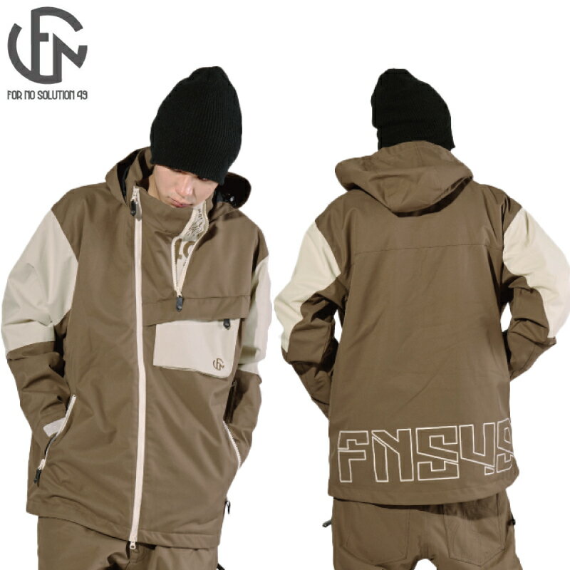 楽天ビーポイント楽天市場店【40％OFF】【24-25】For No Solution 49 ジップジャケット　UNIVERSE JACKET Unisex スノーウェア スノーボードウェア スキーウェア MOC
